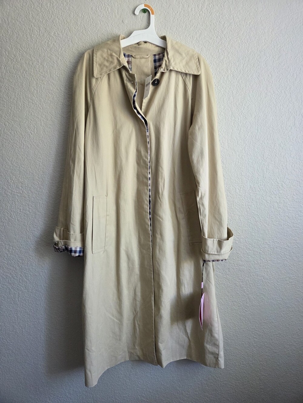 New Anthropologie Long Trench Coat